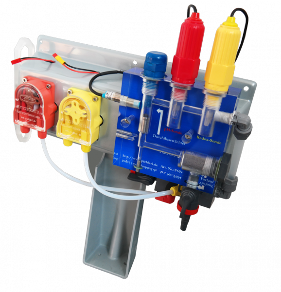 Pichler Whirlpool-Dosieranlage pH/Redox – Einbaubeispiel