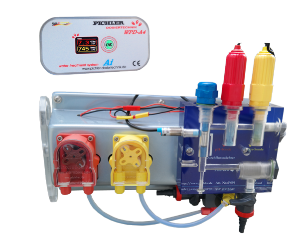 Pichler Dosieranlage WPD-A4 mini pH/Redox für Whirlpool-Einbau