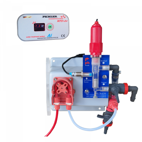 Pichler Dosieranlage WPD-A4 mini pH für Whirlpool-Einbau